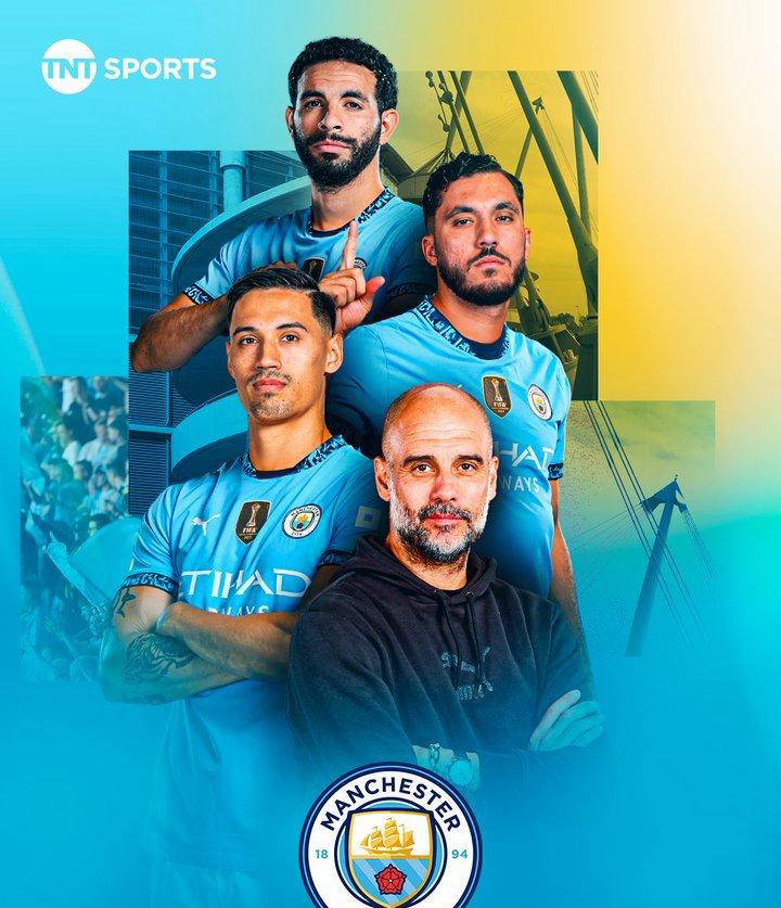 曼城4亿砸下豪门组合，新赛季11人首发亮相，冲击三冠王